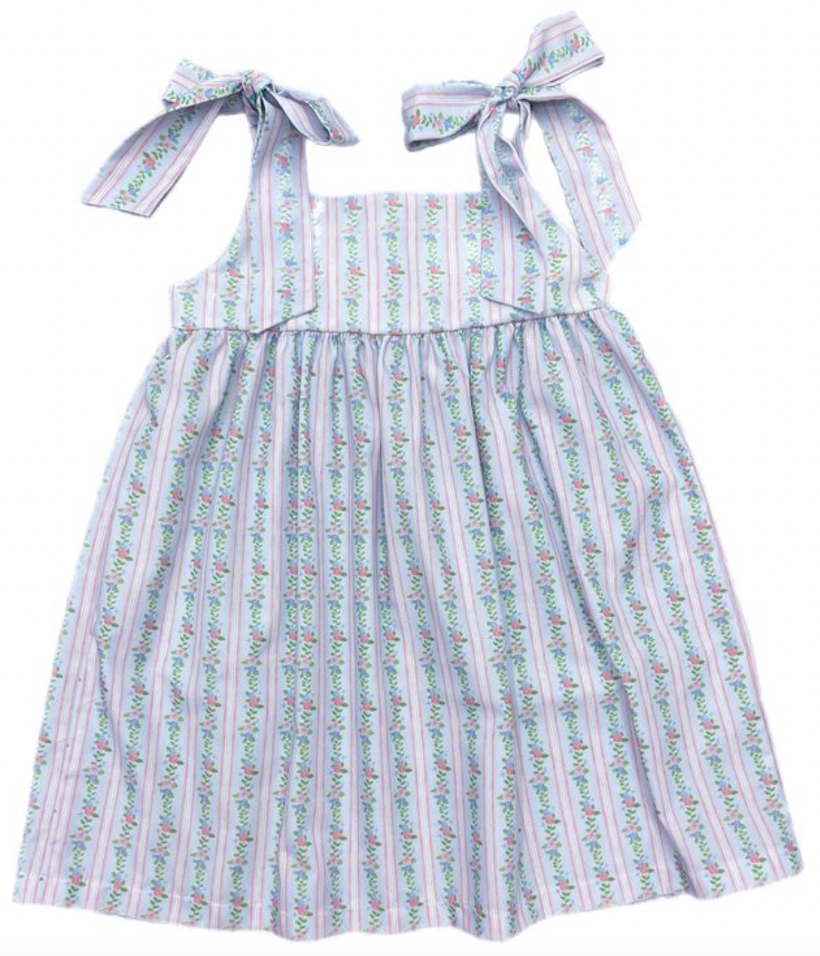 THEA DRESS/ PINK-BLUE FLORAL online