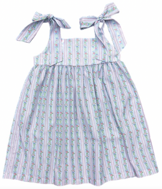 THEA DRESS/ PINK-BLUE FLORAL online