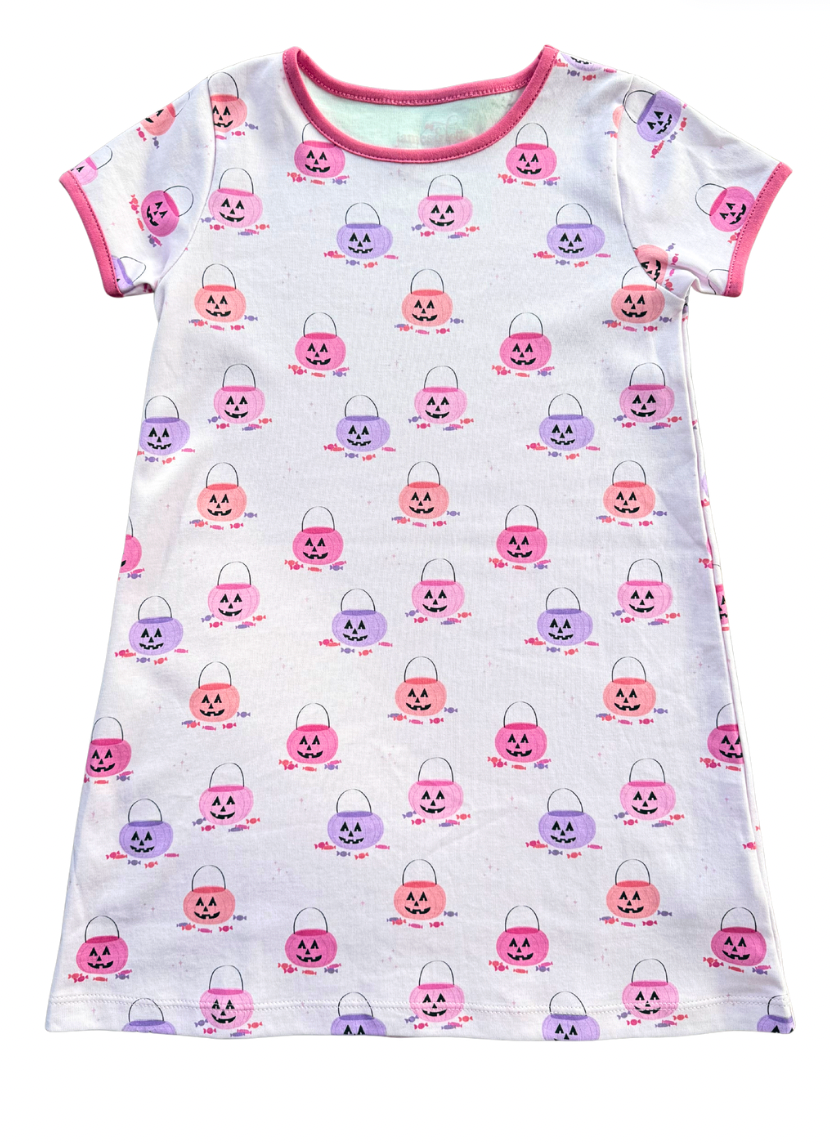Halloween Treats Short Sleeve Play Dress