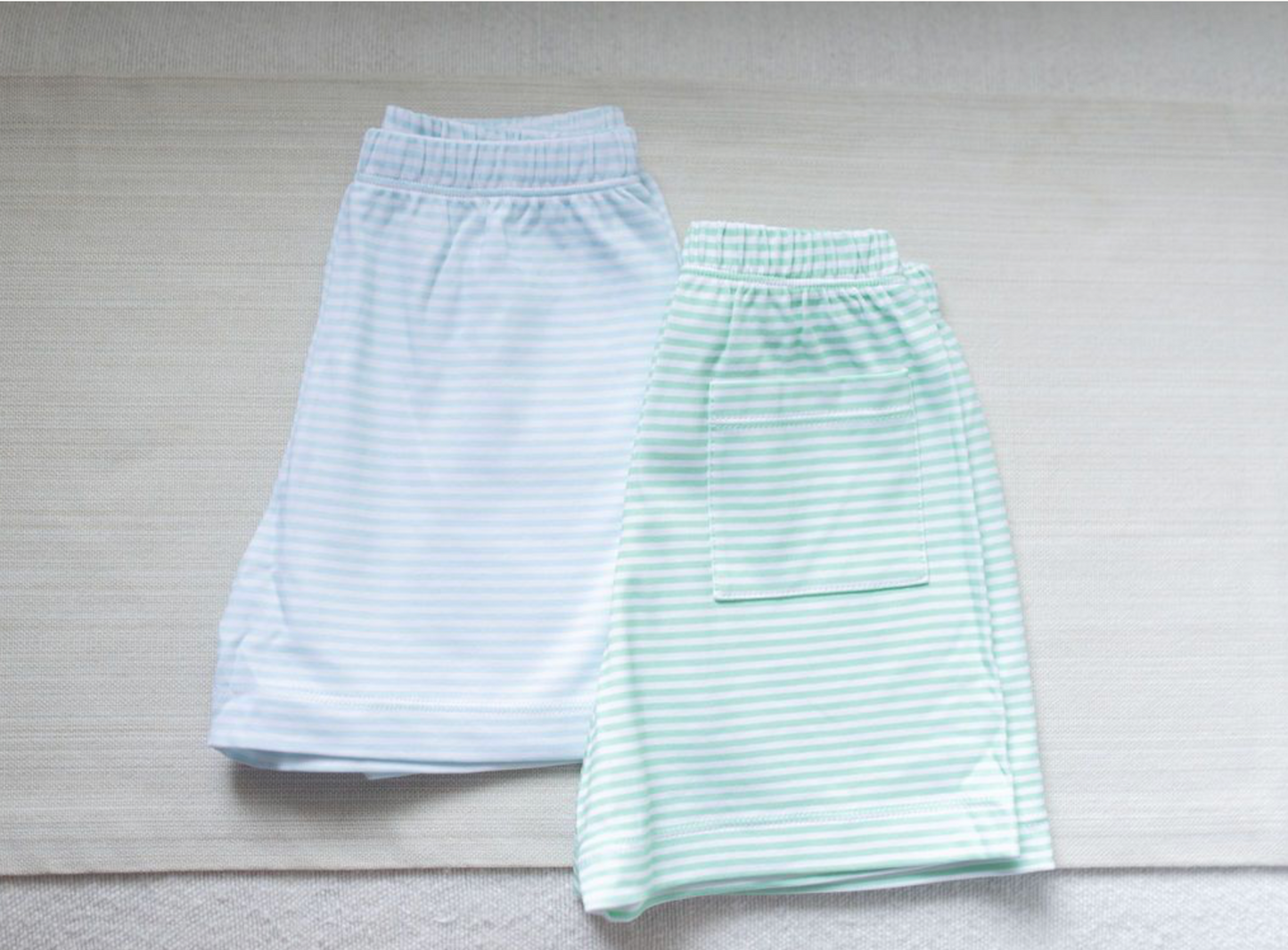 Sweet Summertime Knit- Conrad Shorts Light Blue Stripe online