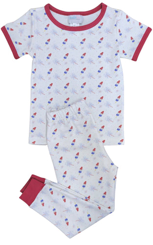 Patriotic Knit Two-Piece Jammies (Ready to Ship)