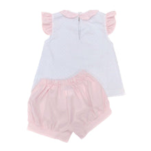 Mouse Bloomer Set, Pink Swiss Dot- Dreamers Collection (Ready to Ship)
