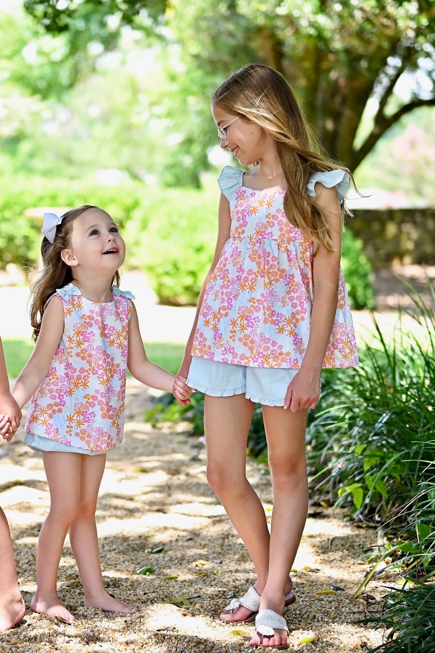 Fallon Short Set, Sea Floral