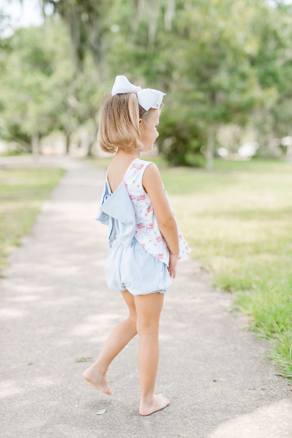Lottie Knit Bloomer/Banded Short Set, Our Country