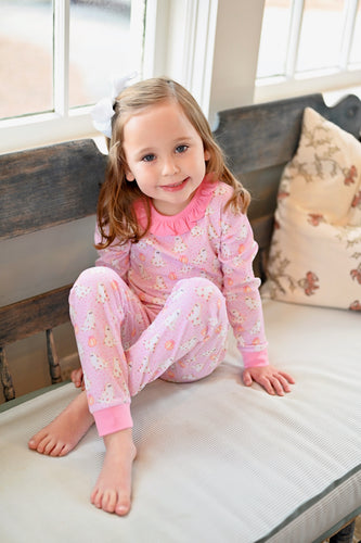 Girls Two-Piece Long Sleeve Jammies, Ghost (Ready to Ship)