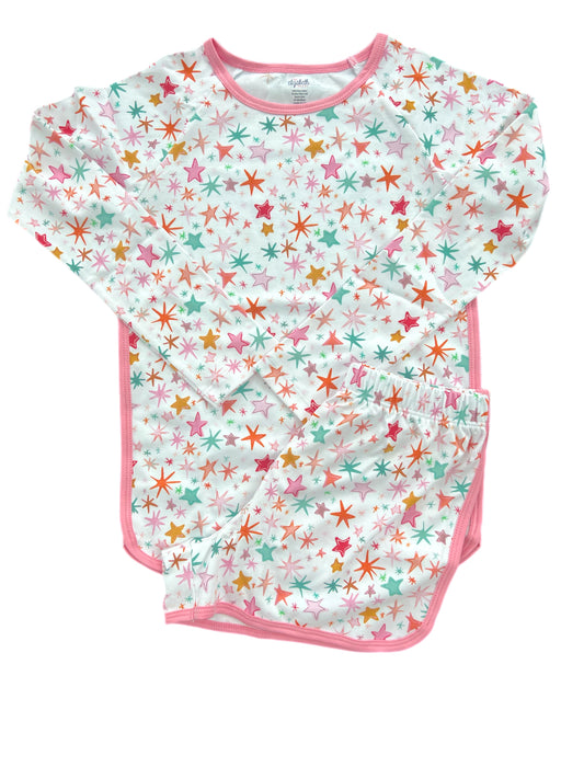 Long Sleeve/Short Lounge Set, Stars