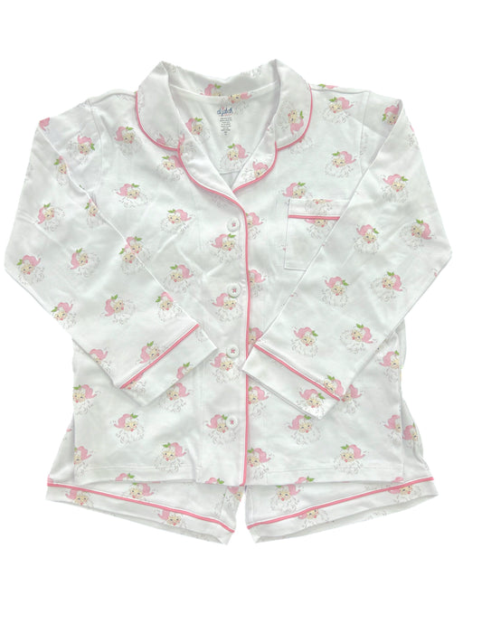 Lounge Set BE, Pink Santa (Ready to Ship)
