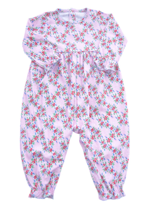 Isla Knit Long Bubble, Christmas Floral