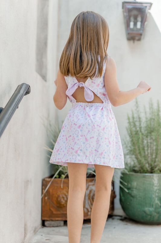 Kristin Knot Dress, Lotties Version (Ready to Ship)