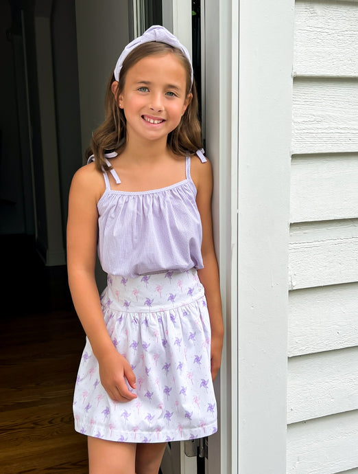 Phoebe Skirt Set, Pinwheel