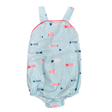 Louie Bubble in Fish Print