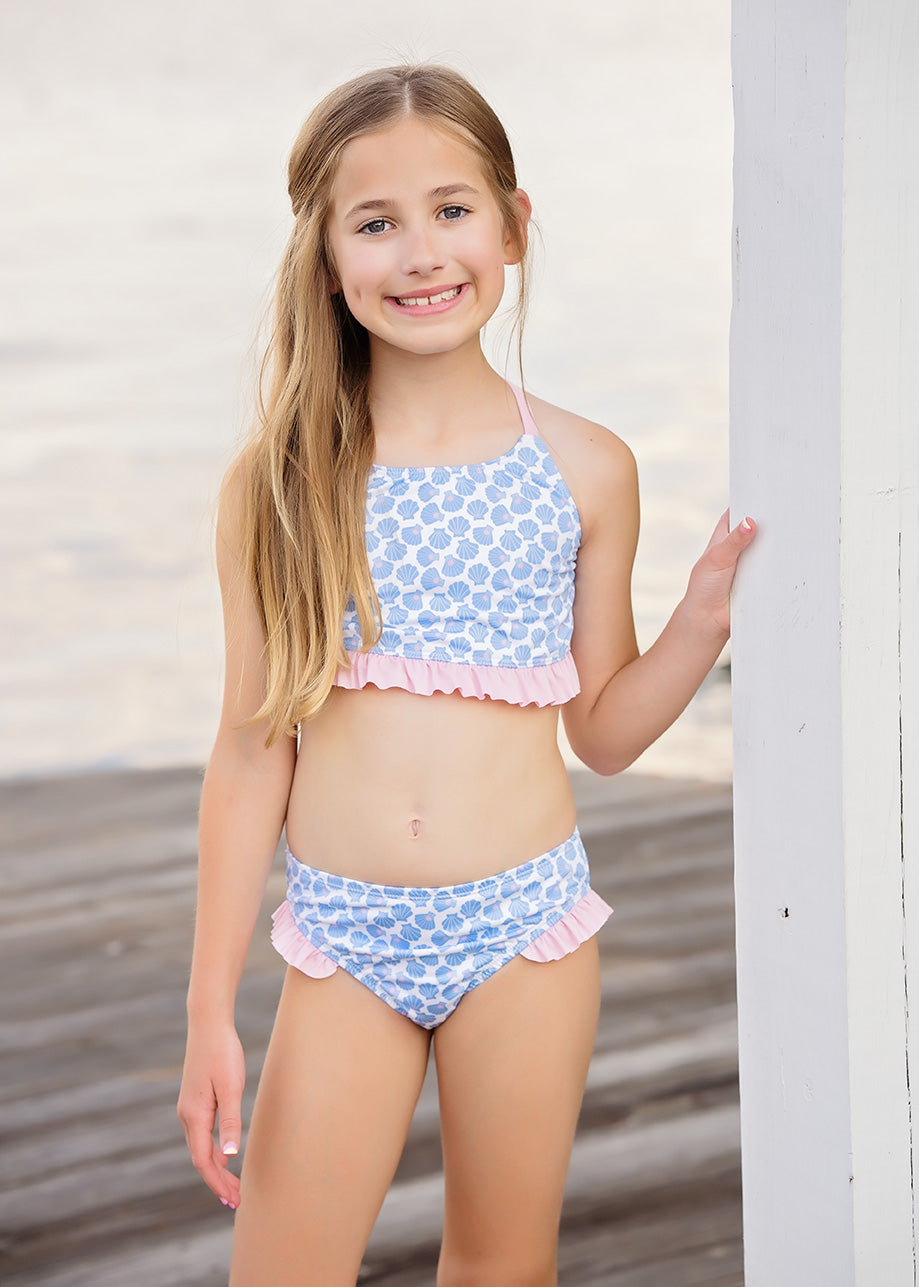 Lila Two Piece Swim, Shells