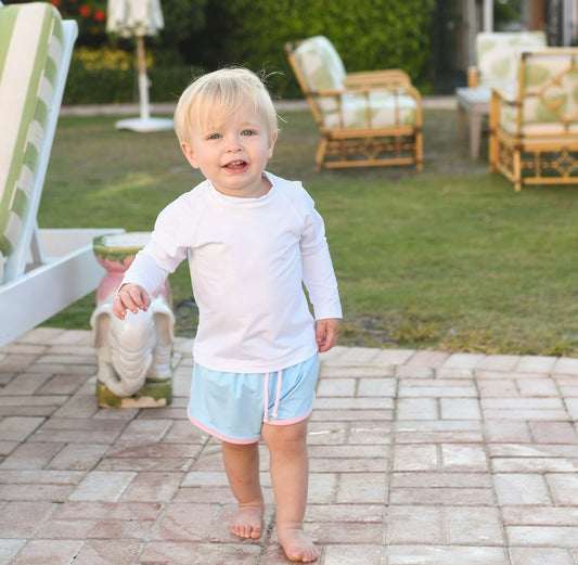 James Swim, Blue Palm Beach Pink Trim