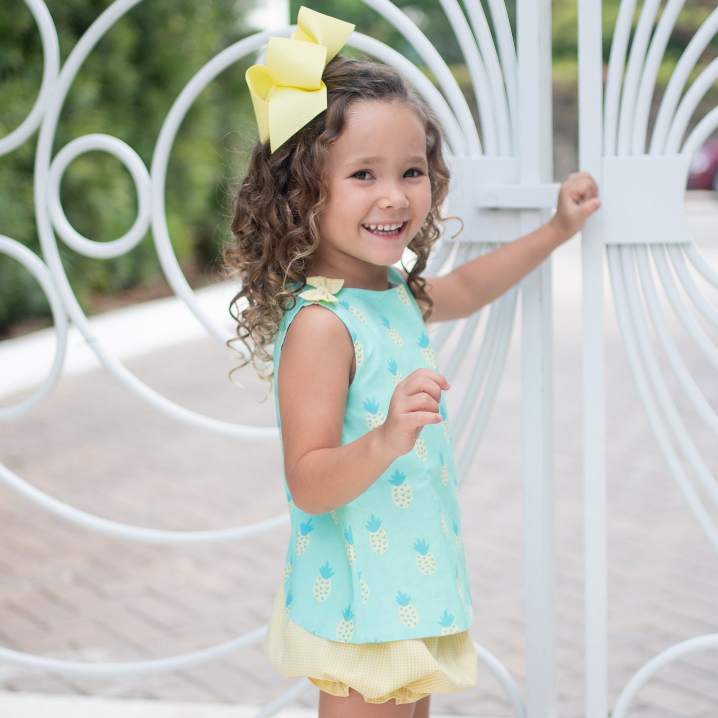 Elizabeth Bloomer Set, Pineapple