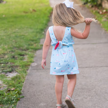 Kristin Knit Knot Back Dress, Fish