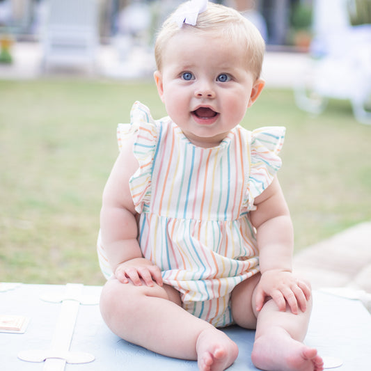 Liza Knit Bubble, Stripe Knit