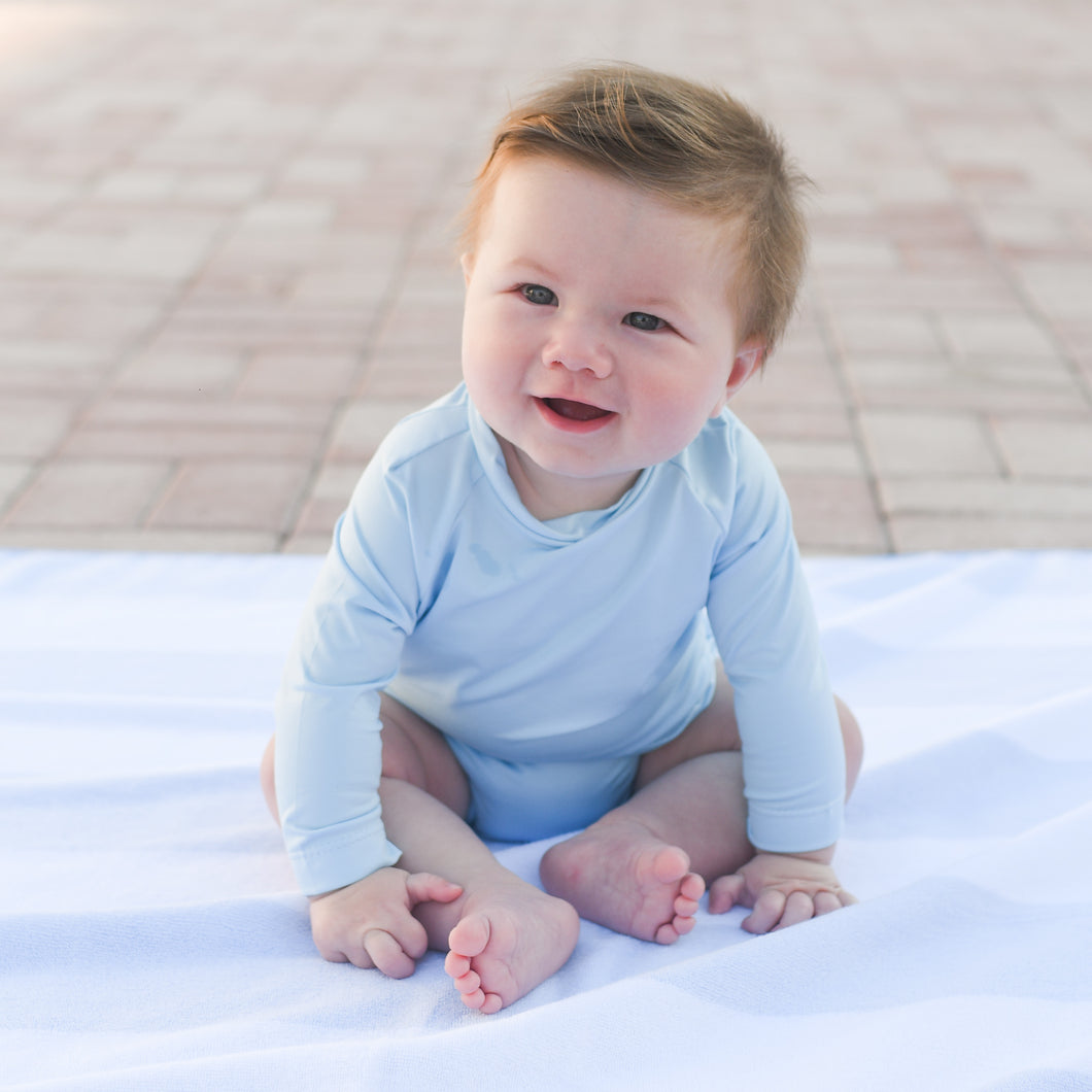 Sammy Diaper Cover, Light Blue