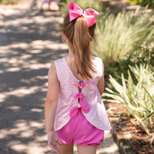 Kinley Ruffled Bloomer/Banded Short Set, Pink