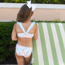 Sara Two Piece Swim, Sea Floral