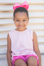 Kinley Ruffled Bloomer/Banded Short Set, Pink
