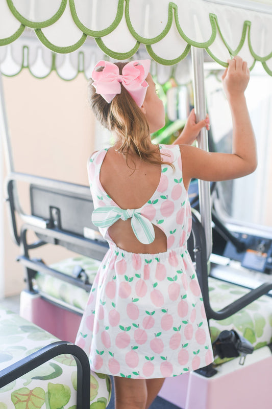 Kristin Knot Dress, Pink Lemonade