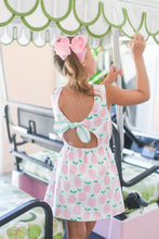 Kristin Knot Dress, Pink Lemonade