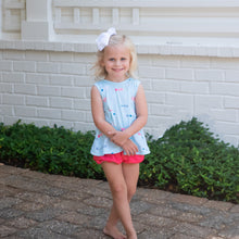 Lottie Bloomer/Banded Short Set, Fish
