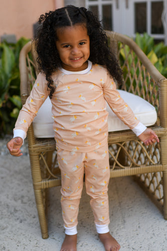 Girl Pelican Two Piece Jammies