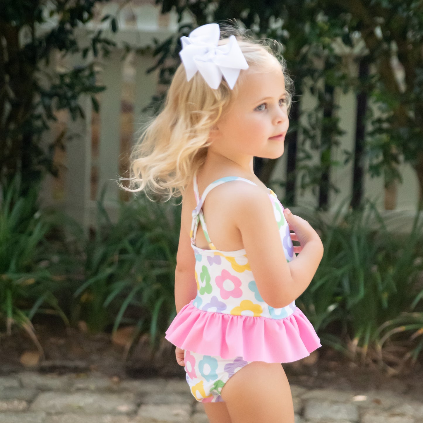 Lainey Vintage Floral Swim