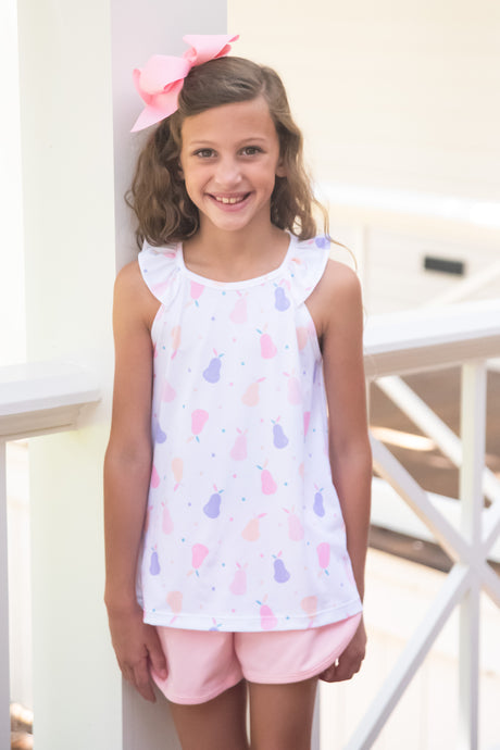 Sloane Short Set, Pear