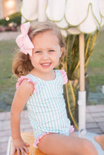 Caroline Swim, Palm Beach Mint Stripe (Ready to Ship)