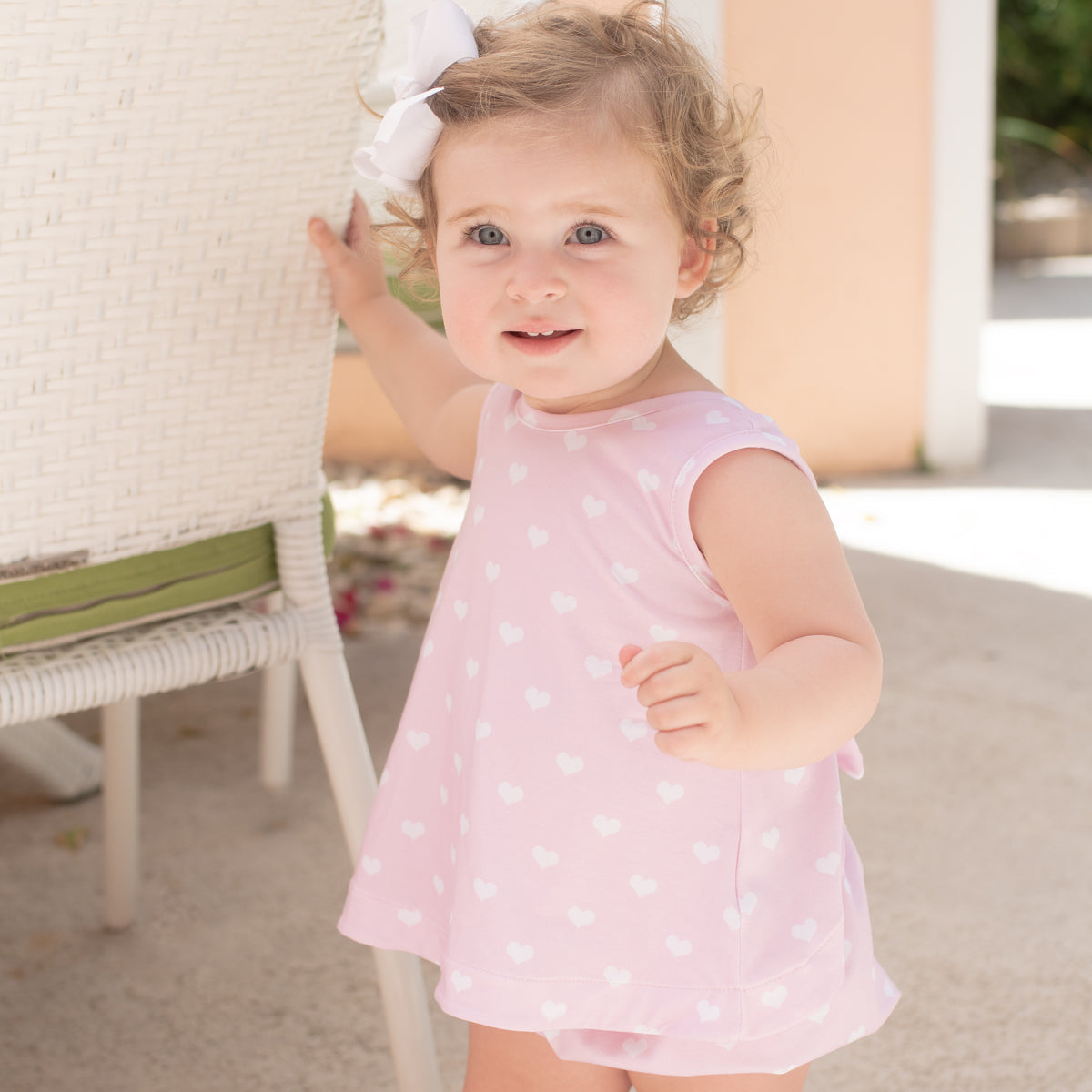 Lottie Knit Bloomer/Banded Short Set, Love a Lottie