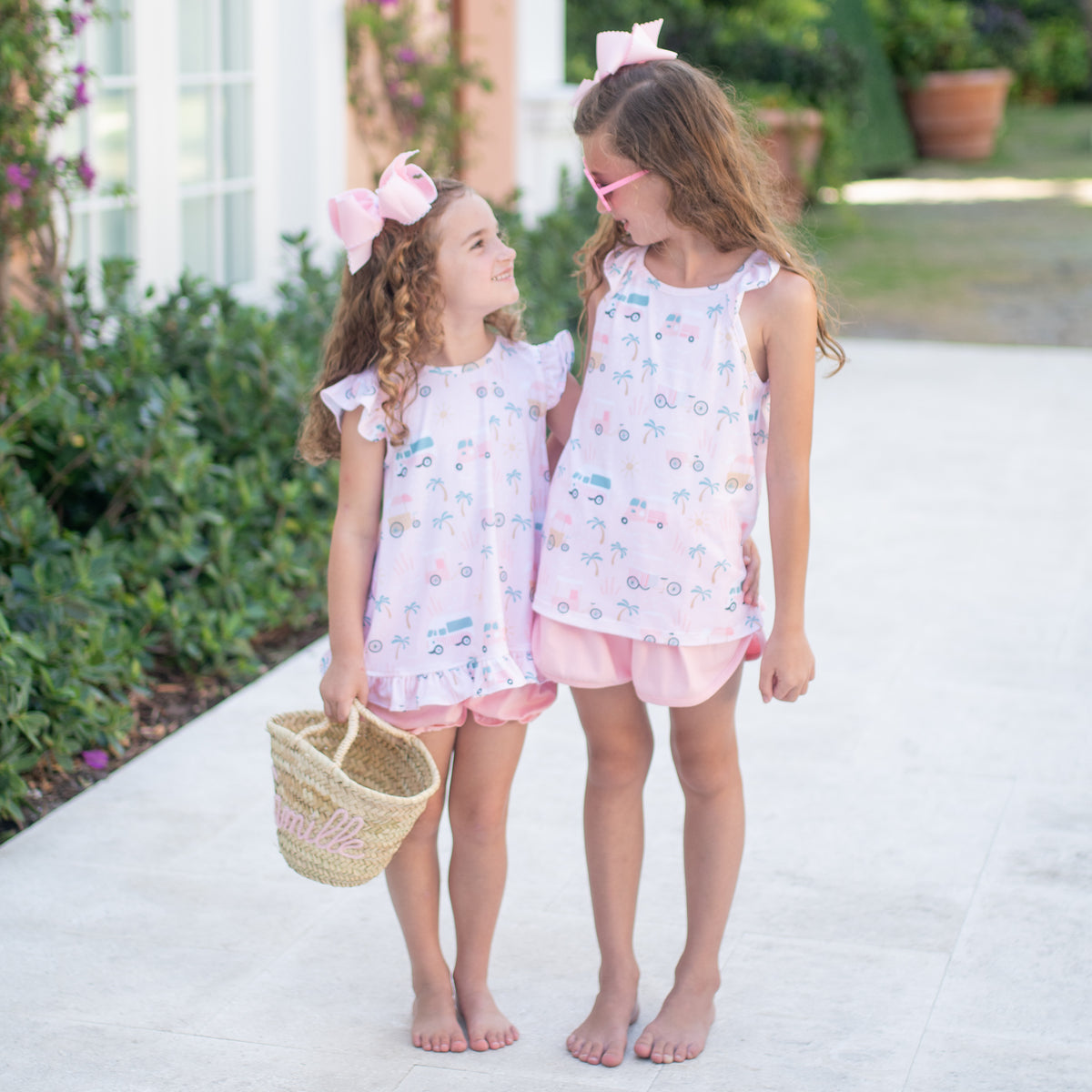 Sloane Short Set, Ice Cream Truck Knit