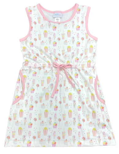 Camille Knit Dress BE, Popcorn