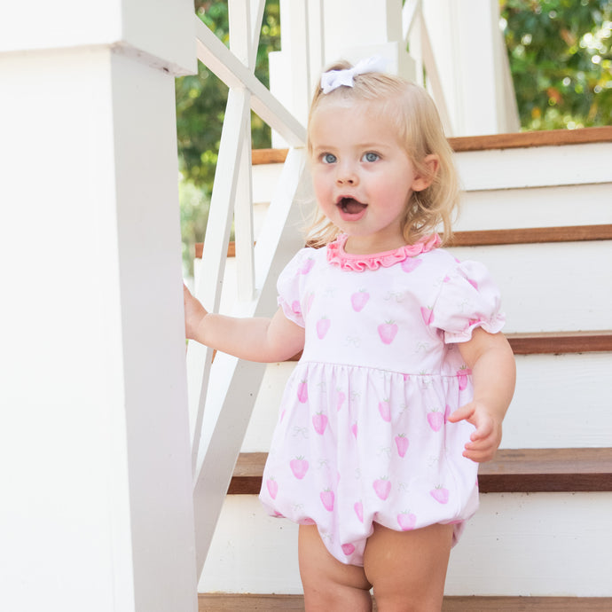 Keeley Strawberry Knit Bubble