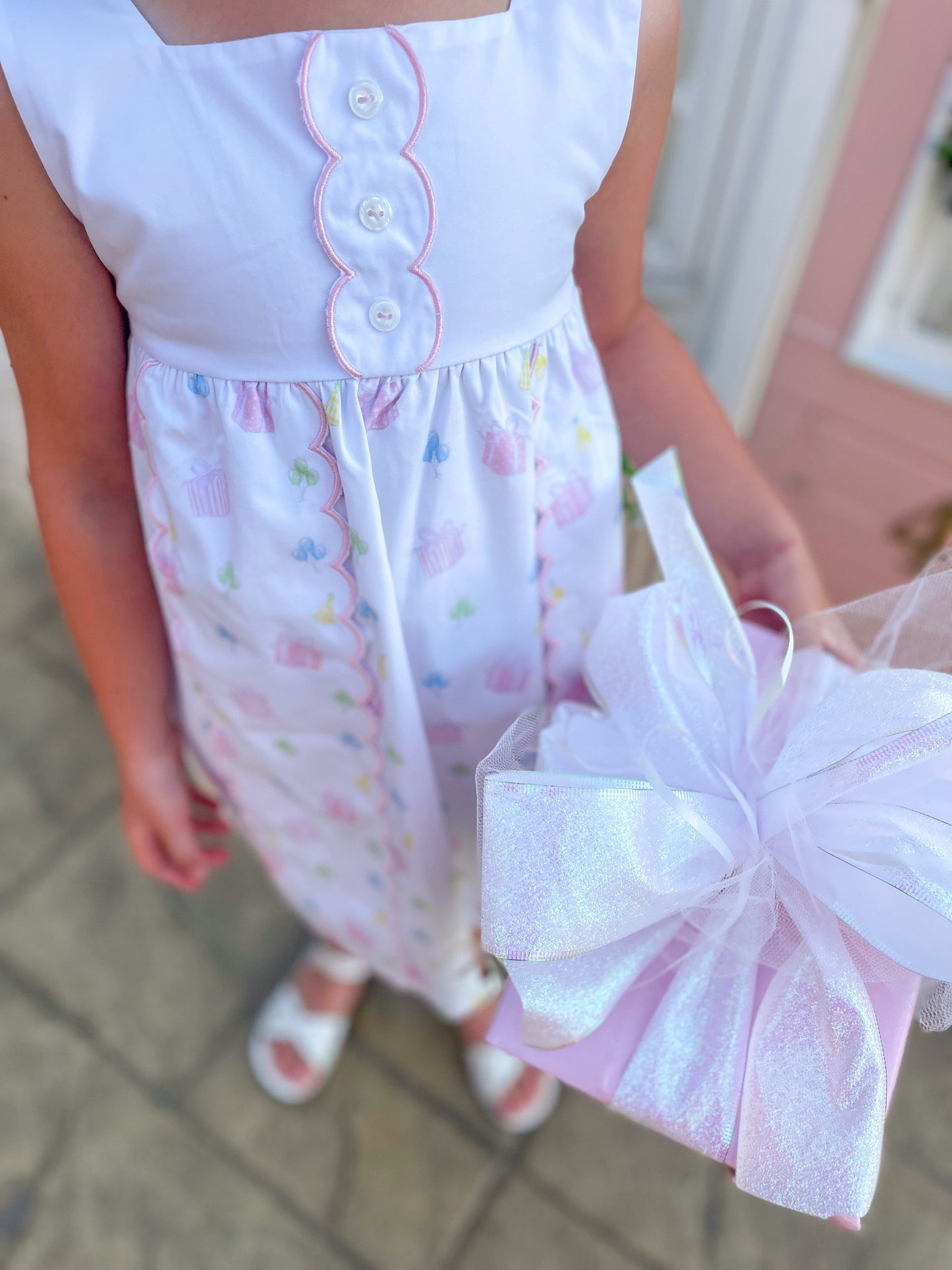 Sutton Scalloped Birthday Dress