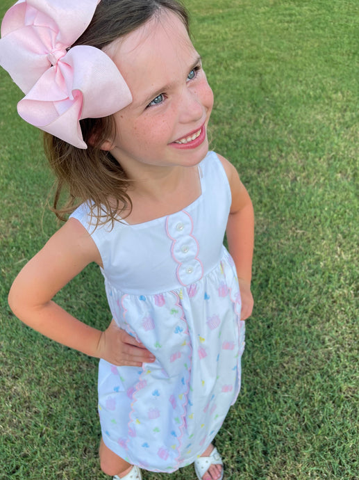 Sutton Scalloped Birthday Dress