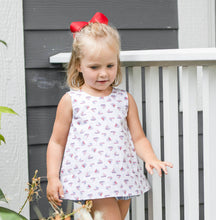 Lottie Bloomer/Banded Short Set, Sailboats