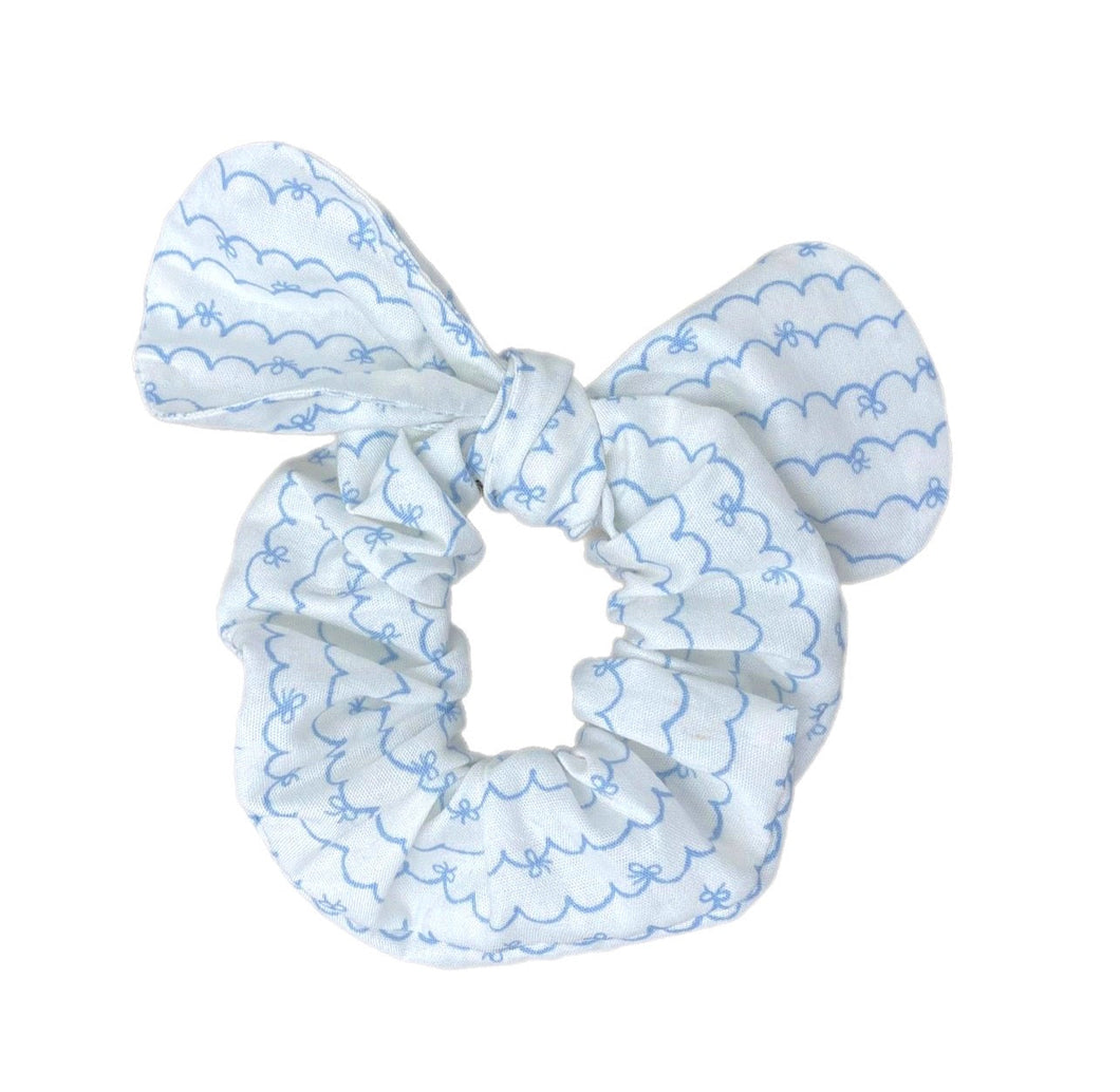 Blue Bows Scrunchie (Product)