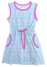 Camille Dress, Blue Hearts