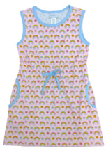 Camille Dress, Rainbow Flowers