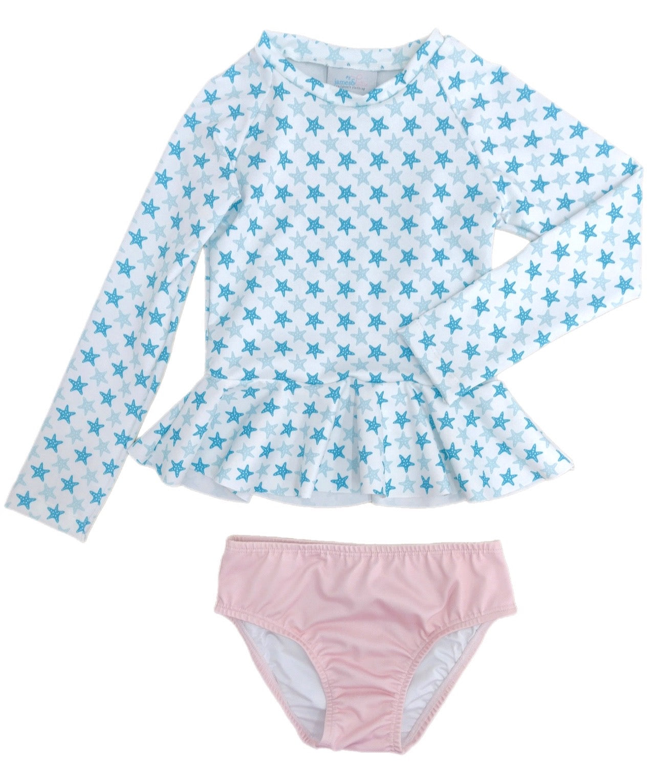 Poppy Peplum Starfish Print Swim