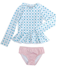Poppy Peplum Starfish Print Swim