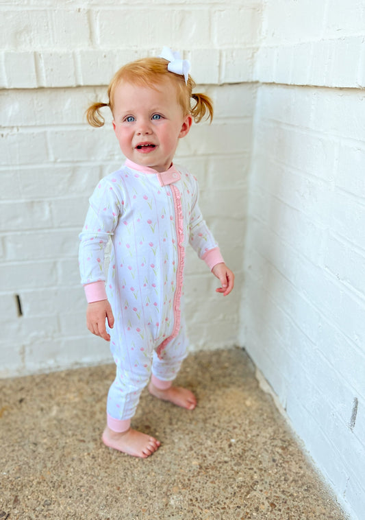 Tulip One Piece Zip-up Jammies
