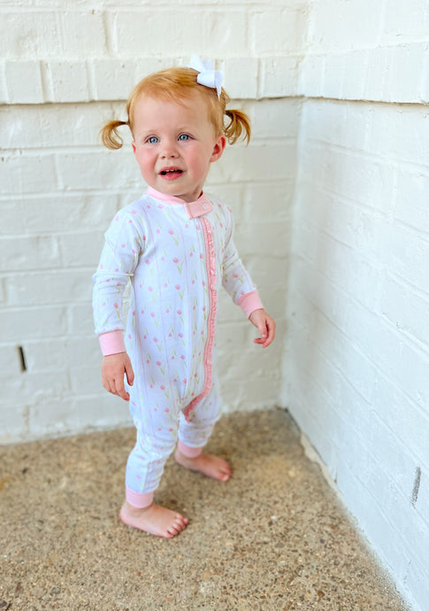 Tulip One Piece Zip-up Jammies