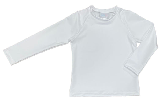 Sammy Swim Rash Guard, White