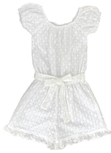 White Eyelet Romper