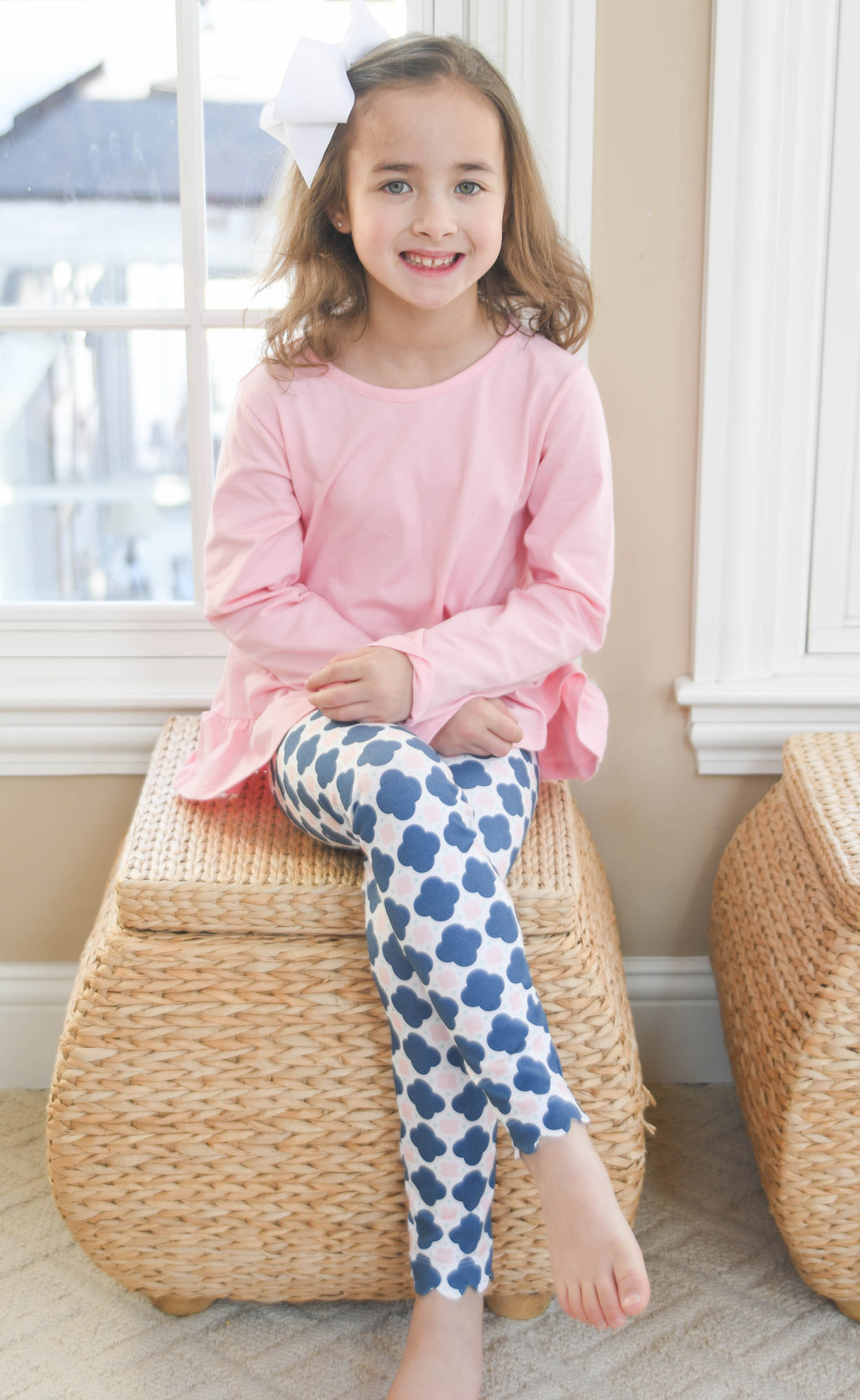 Sally Scalloped Legging Set Ready to Ship James and Lottie INC