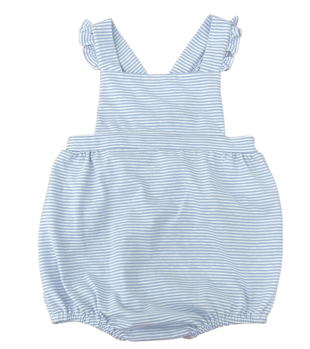 Georgia Sunsuit, Blue Stripe