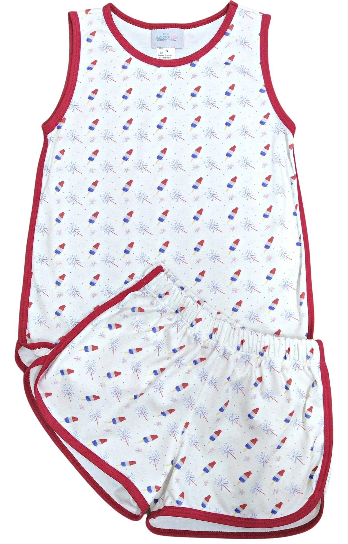 Two-Piece Lounge Set, Patriotic